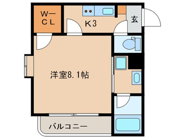 ベルビレッジ覚王山の物件間取画像